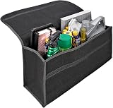 Vinsani Car Boot Organiser Bag Anti Slip Foldable Large Black view 2