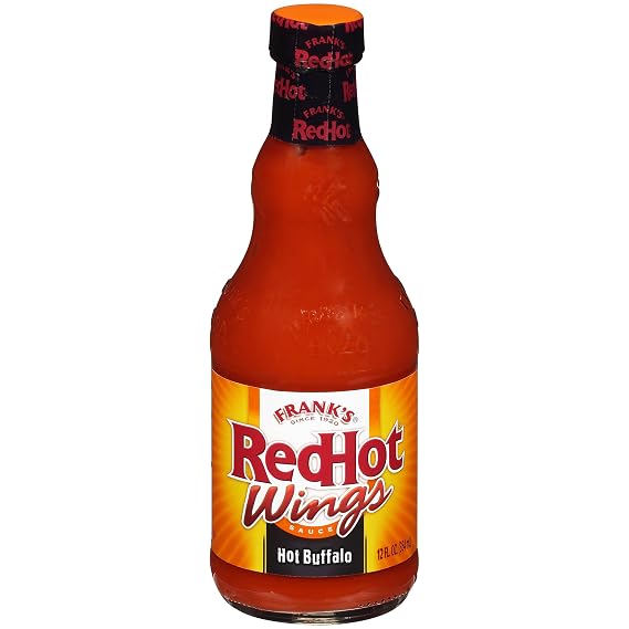 Frank's redhot wings Hot buffalo sauce (041500818436)