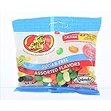 Jelly Belly Sugar Free Assorted Flavor Jelly Beans 2.8 oz Bag (3 Pack)