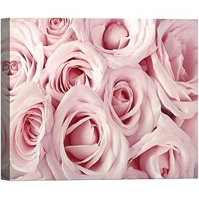SIGNWIN Canvas Wall Art Bouquet of Blush Pink...