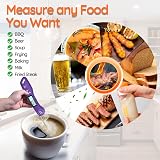 DOQAUS Meat Thermometer 3s Instant Read Backlit LCD Foldable Probe view 7