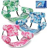Nyrveua 3 Pack Pool Floats Adult, Adjustable Heavy Duty Inflatable Pool Floats Chair, Portable Pool Float Lounger for Adults &amp; Kids, Pool Floaties Noodles for Summer Pool Beach Lake Party Relaxing Fun
