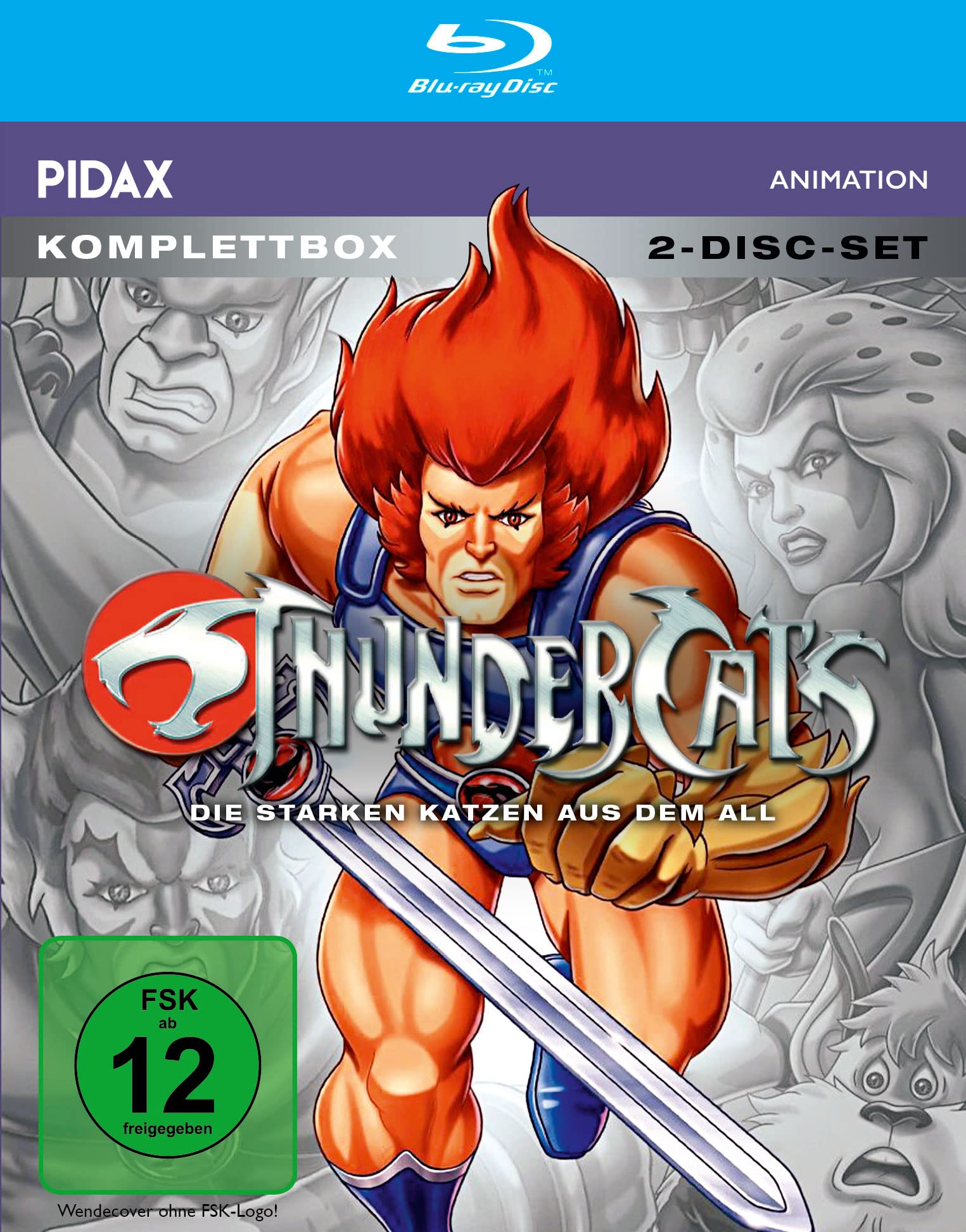 ThunderCats - Die starken Katzen aus dem All - Komplettbox [Blu-ray] / Die komplette Sci-Fi-Serie in HD (Pidax Animation)