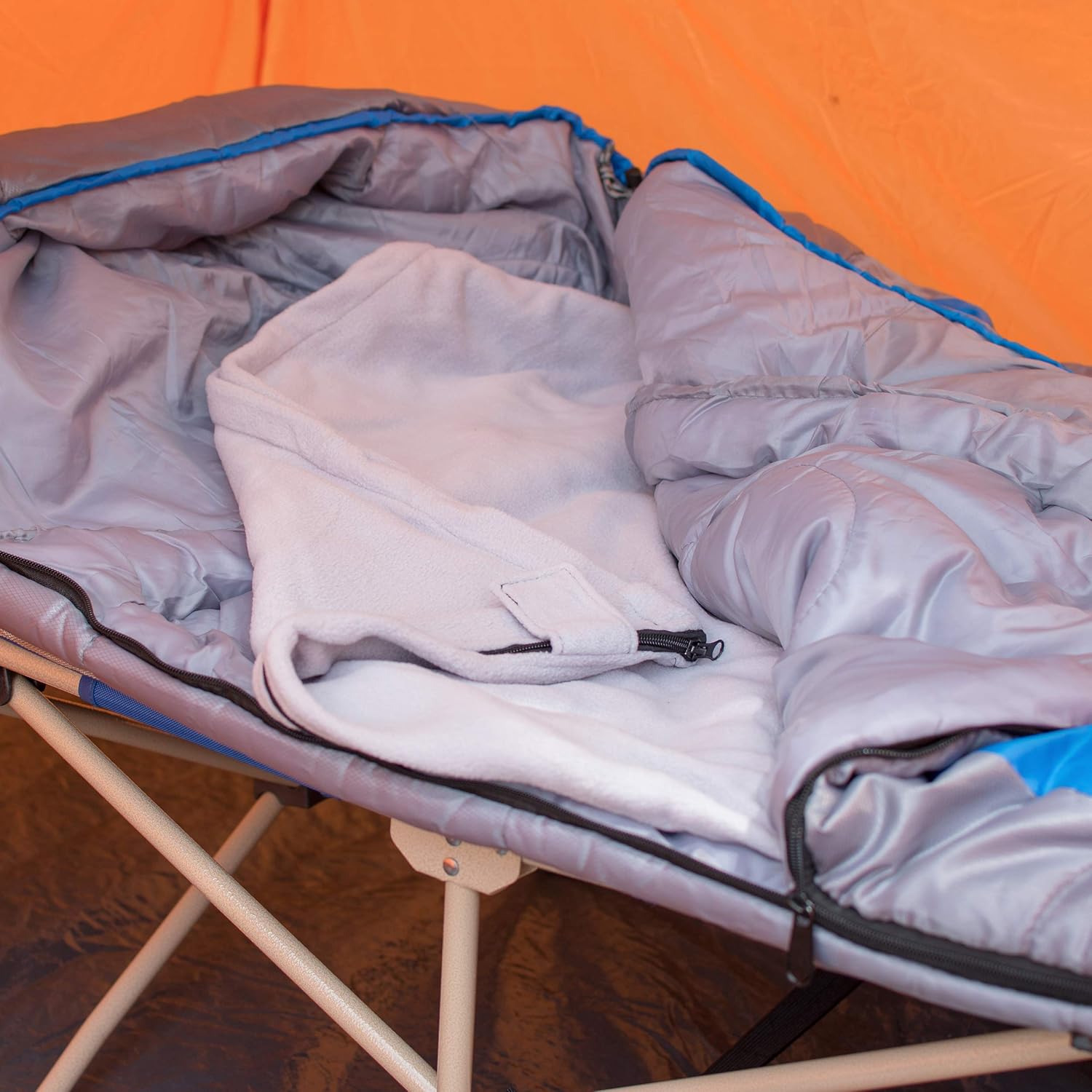OSAGE RIVER Microfiber Fleece Sleeping Bag Liner Blanket, Coral : Sports & Outdoors
