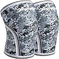 Knee Sleeves (1 Pair), 7mm Compression Knee Braces for Squats,Weightlifting,Powerlifting,Cross Training for Men & Women