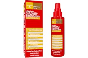 Arvazallia Leave-in Hair Mask and Hydrating Conditioner Spray for Dry or Damaged Hair - Professional Grade Leave-in Conditioner and Moisturizer