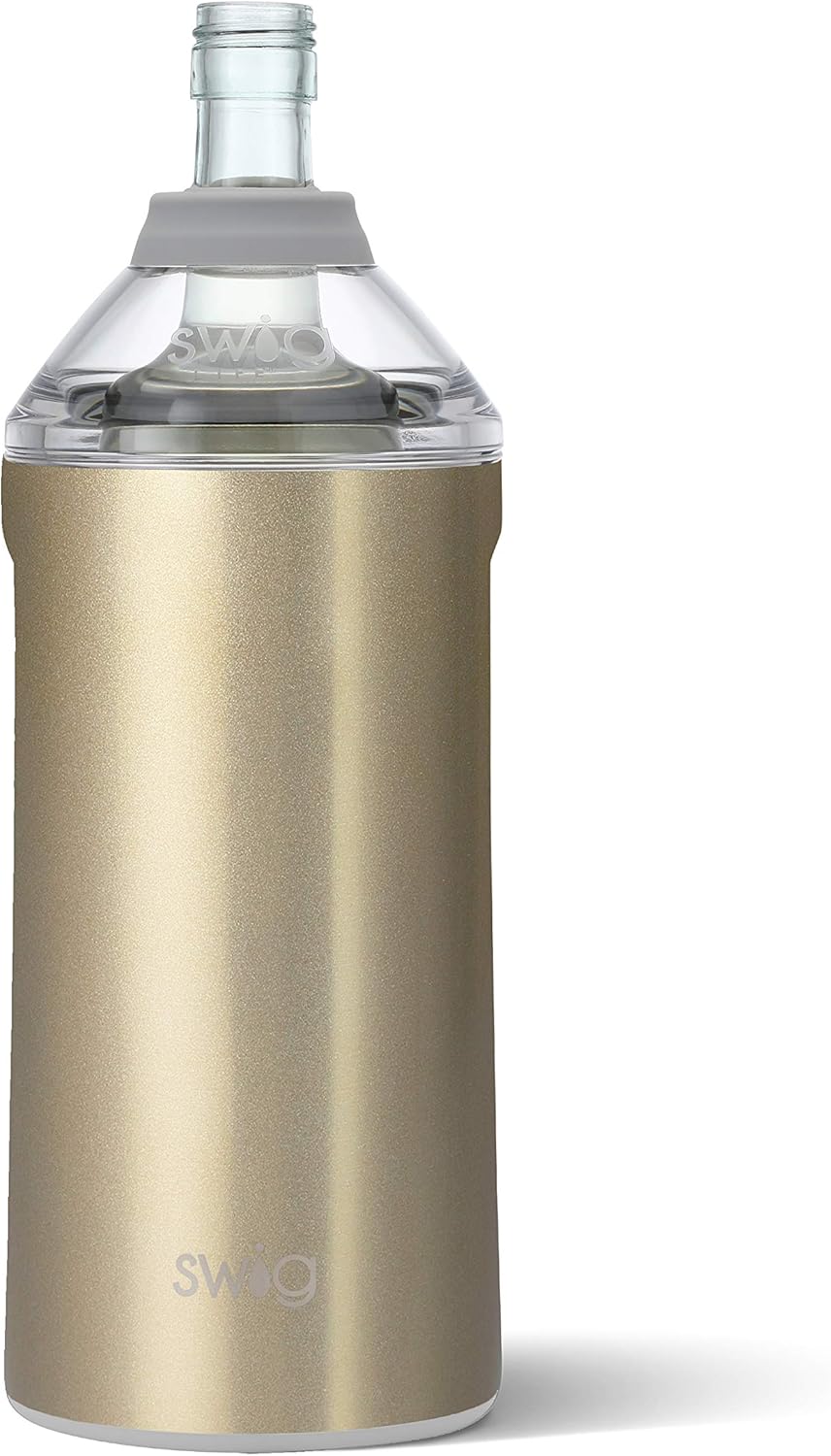 Swig Life Triple Insulated Wine Bottle Cooler, Dishwasher
