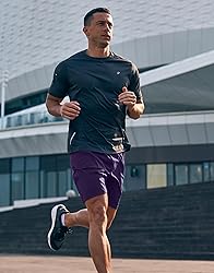 Pudolla Men's Running Athletic Shorts with 3 Zipper