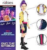 Rubies Official Netflix K-Pop Demon Hunters Rumi Kids Costume 6+ Years view 3
