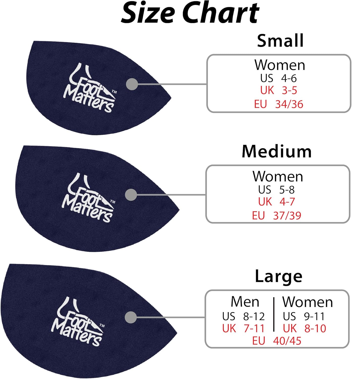 FootMatters Arch Support Cushions - 2 Pairs: Shoes