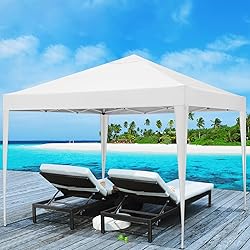 COBIZI 10x10 Pop Up Canopy Tent with Removable
