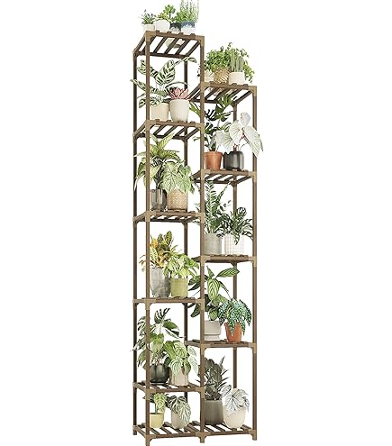 Amazon.com: Wood Plant Stand Indoor Outdoor Multi Layer Flower Pot
