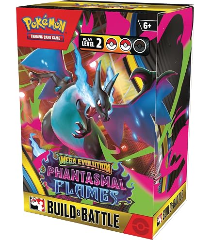 Amazon.com: Pokemon Mega Evolution Phantasmal Flames Checklane