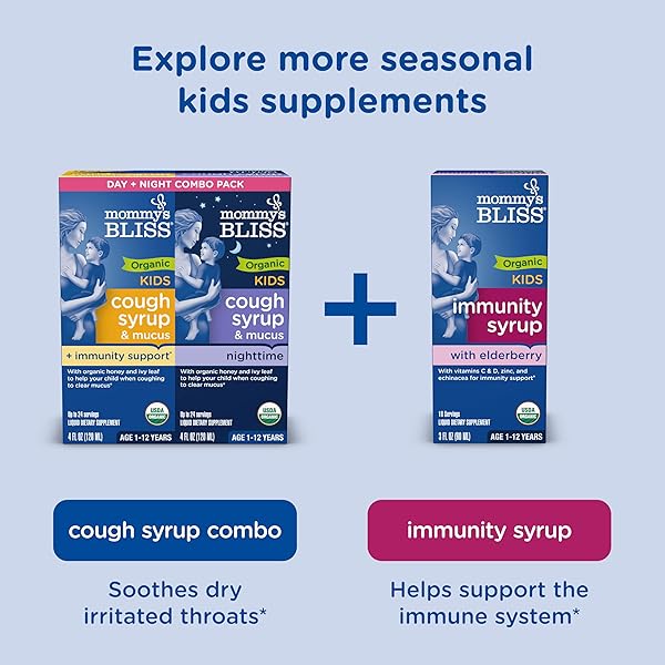 MOMMY’S BLISS KIDS ELDERBERRY GUMMIES, SUPPORTS IMMUNITY WITH BLACK ELDERBERRY, ZINC & VITAMIN C, GLUTEN FREE & VEGAN, AGE 2 YEARS+ (60 COUNT)