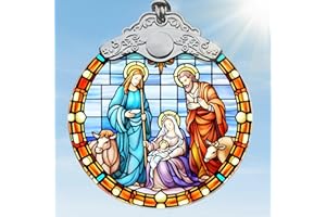 Nativity Scene Ornament, Jocidea Nativity Christmas Ornaments, Nativity Ornaments for Christmas Tree, Christian Christmas Ornaments, Religious Christmas Ornaments, Nativity Gifts - S075