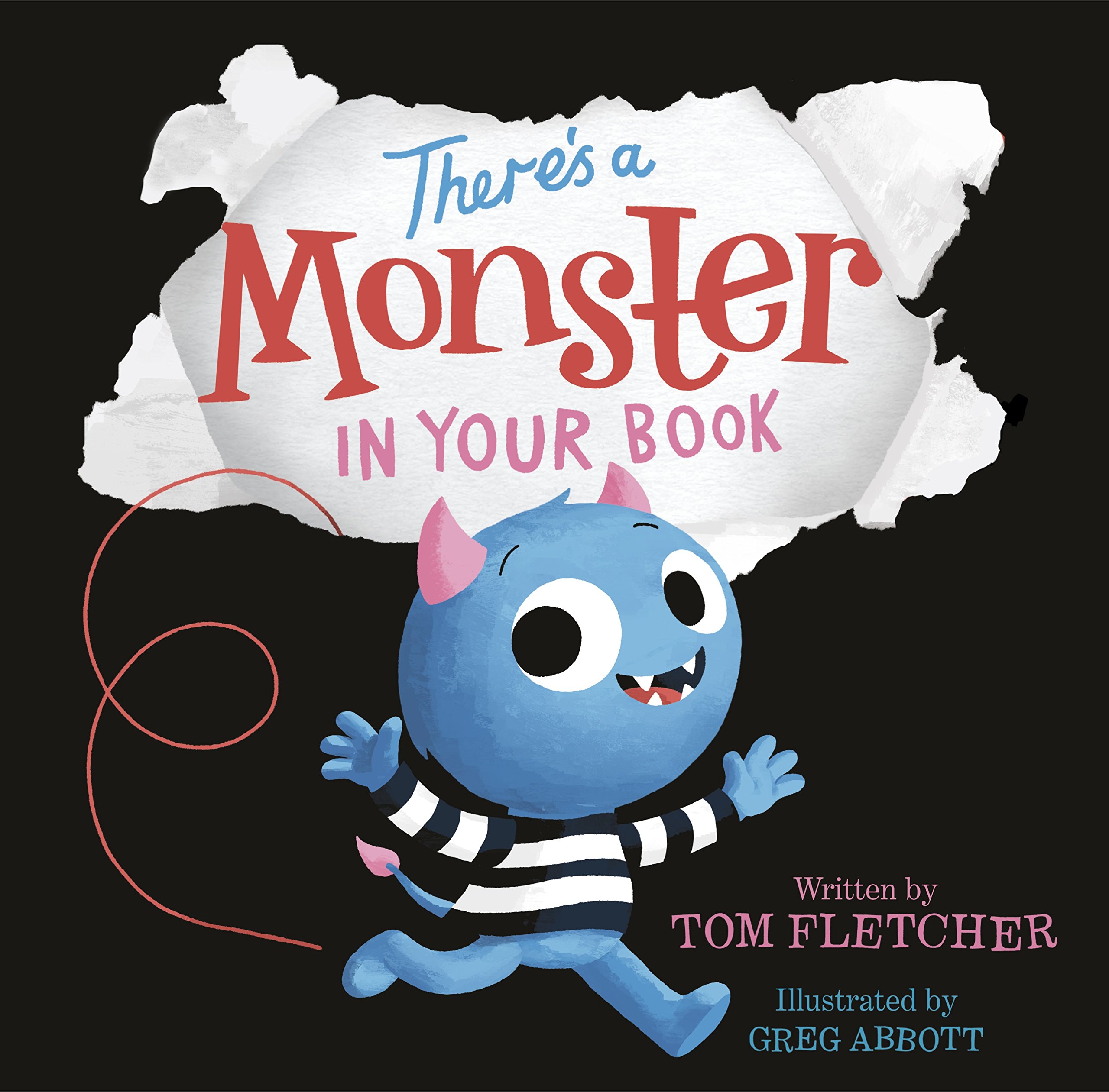 There's a Monster in Your Book: A Funny Monster