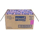 EQUAL Pink 0 Calorie Sweetener, Saccharin Sugar Substitute, Zero Calorie Sweetener Packets, Sugar Alternative, Erythritol Free, 2000 Ct (Pack of 1)