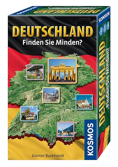 KOSMOS Spiele 711412 - Deutschland - Finden Sie Minden? (Mitbringspiel)