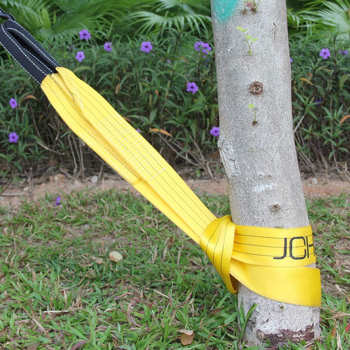 JCHL Tree Saver Strap, 3 inchX9 Foot Winch Strap, Tow Strap, Heavy Duty 36,000 Pound Capacity: Automotive