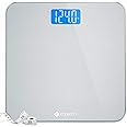 Etekcity Scale for Body Weight, Digital Bathroom Weighing Machine for People, Large and Easy-to-Read Backlight Display, Accurate with High Precision Measurements, Durable Tempered Glass, 400 lbs