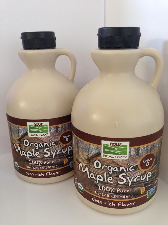 Now Foods Maple Syrup Organic Grade B 32 oz Health
