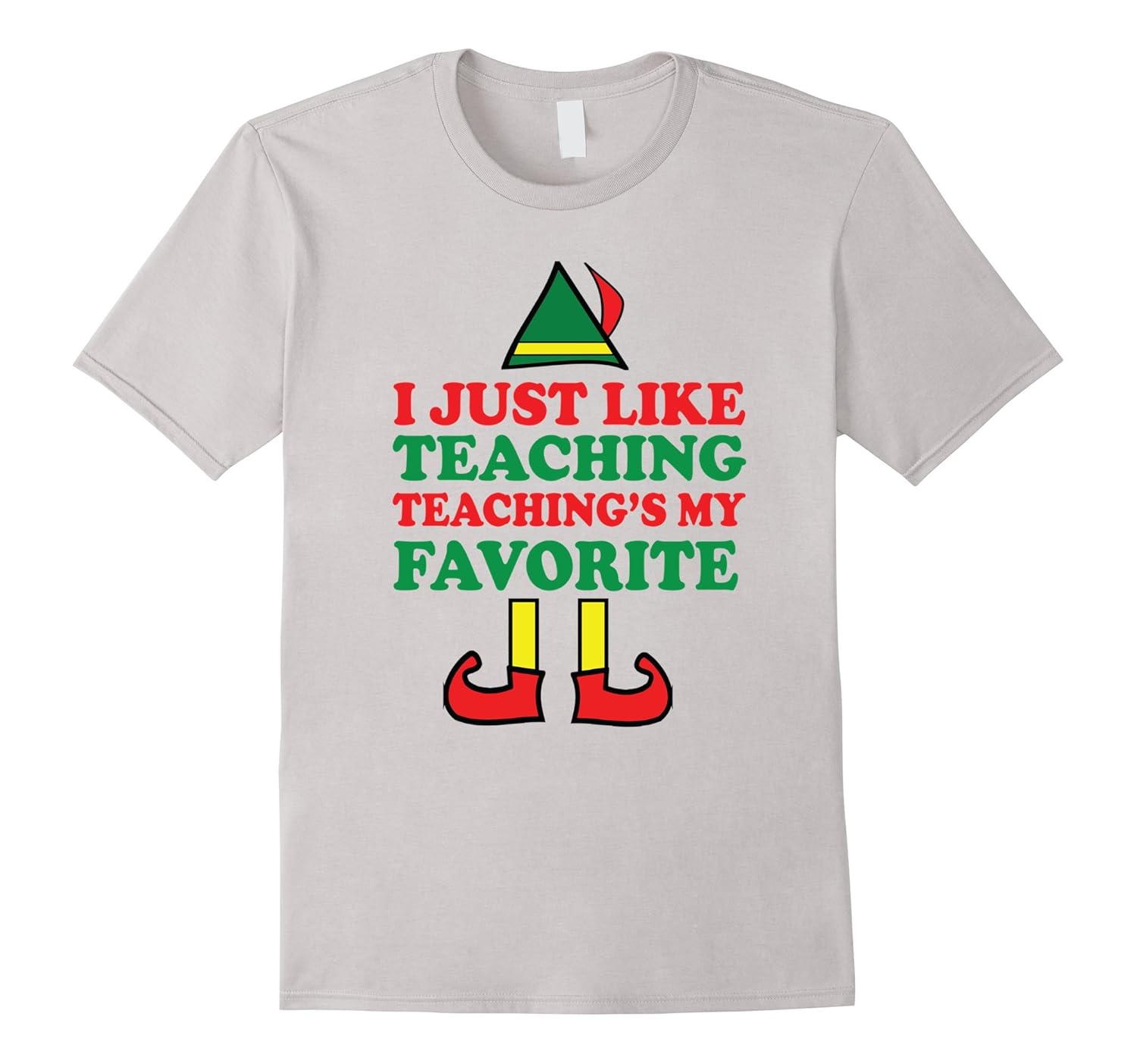 I Like Teaching My Favorite Cute Teacher Christmas T-Shirt-ANZ