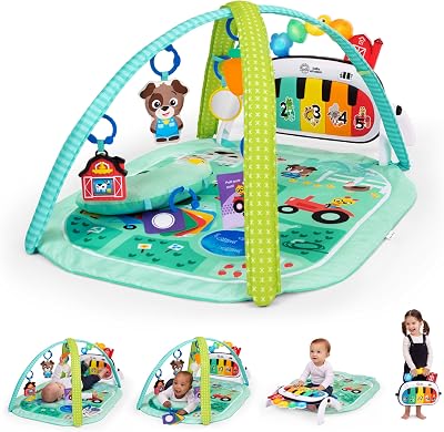 Baby Einstein Farm Explorers 4-in-1 Kickin’ Tunes Musical Meadow Gym