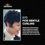 Denman D73 Curling Vented Round Hair Brush Nylon Bristles Fast Drying Volume view 3