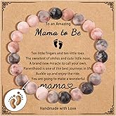 GBTBYS New Mom/Dad/Grandma/Grandpa Gifts, New Grandparents Gifts First Time 2025 2026, Parents Gift for Couples, Mom/Dad to Be Gift for 1st Time Bracelet Pregnancy Announcement Reveal