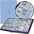 TopDeck 200 TopLoader Binder - 9 Pocket Card Binder Album - TCG Secure Storage Sleeves - Compatible with Yugioh, Magic the Gathering, Pokemon and More - Trading and Sports Card Holder (Blue)