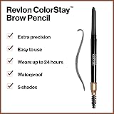 Revlon ColorStay Eyebrow Pencil with Spoolie Brush Waterproof Longwearing 225 view 4