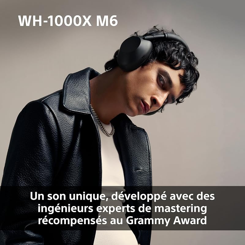 WH-1000XM6 Casque Bluetooth sans Fil Premium à réduction de Bruit