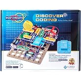 Snap Circuits Discover Coding STEM Coding Toy for Kids Ages 8+ | Build circuits and learn foundational coding concepts through hands-on programming and electronics activities