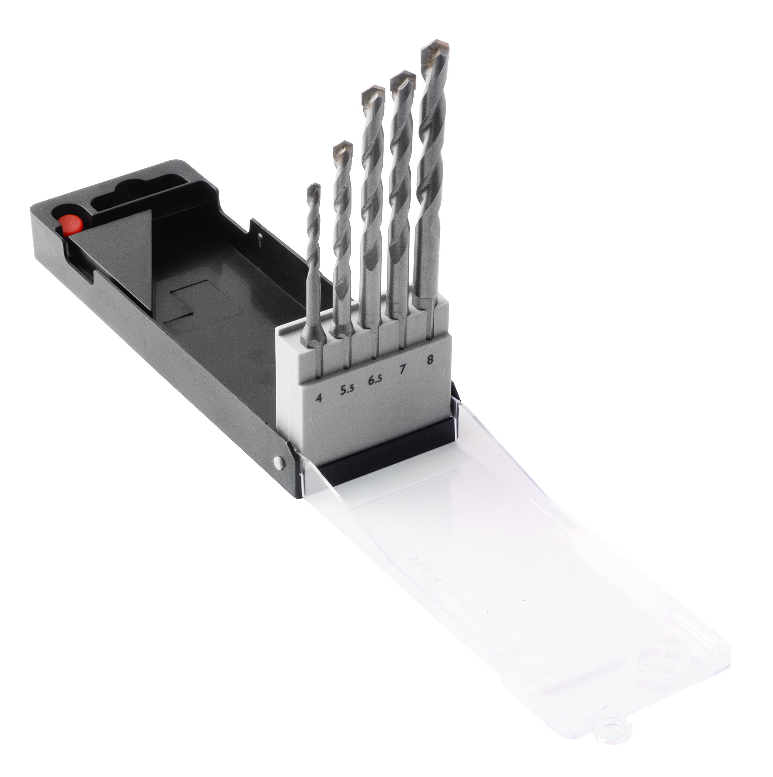 C.K T3112 Masonry Drill Bit, 0 V, Grey, Set of 5 Piece