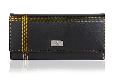 K London Black & Red Womens Wallet