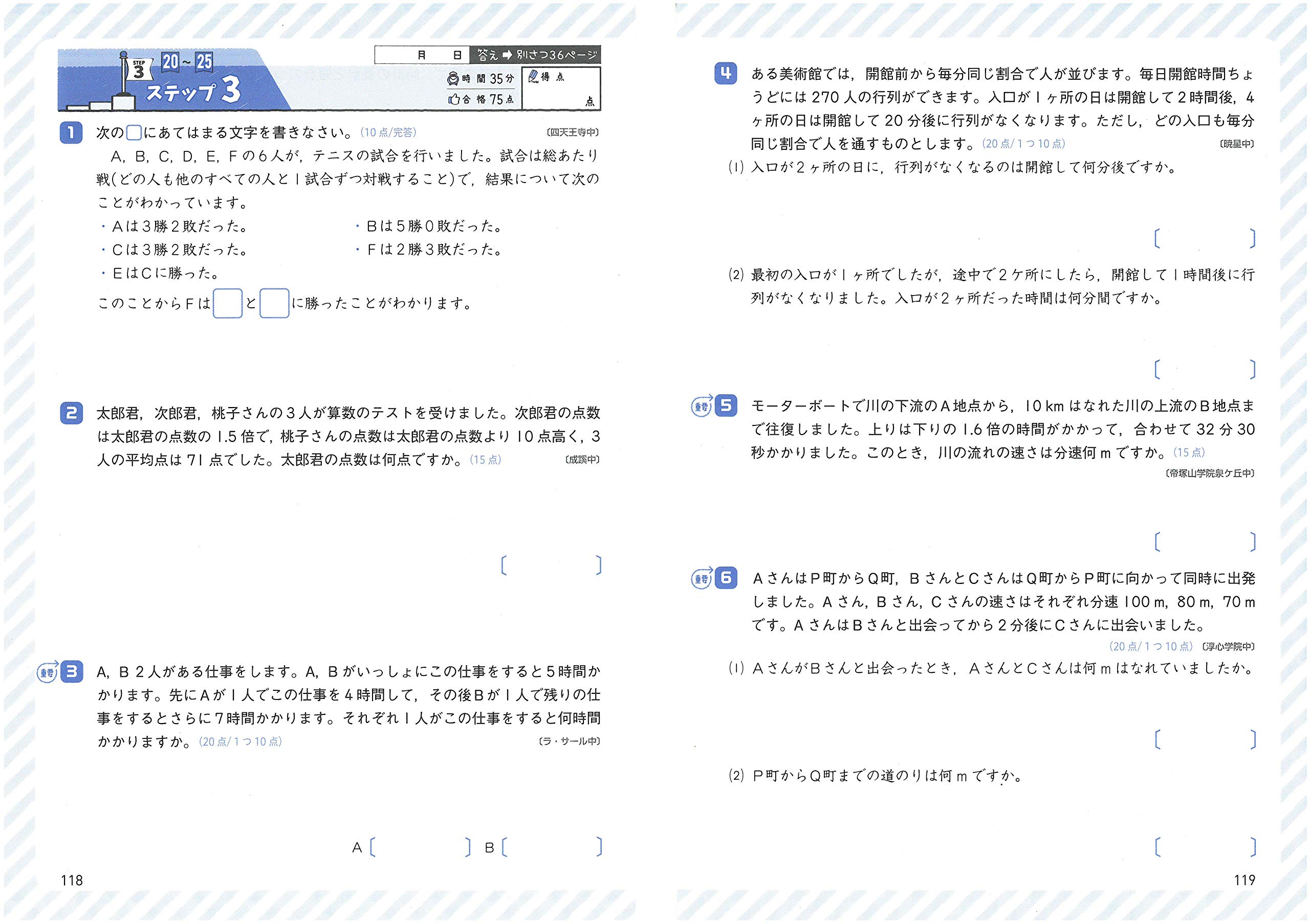 小学6年 標準問題集 算数 小学生向け問題集 教科書 Aの力をつける 受験研究社 ドリル Avenida7 Com