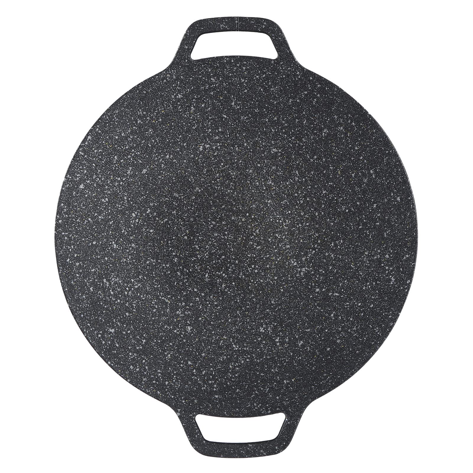 BBQ Grill Plate, Easy Clean Moisture Resistant Non-Stick BBQ Plate for Hiking (38cm)