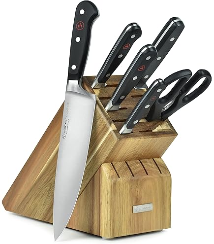Amazon.com: Wusthof Classic 9-piece Knife Block Set (Acacia): Home