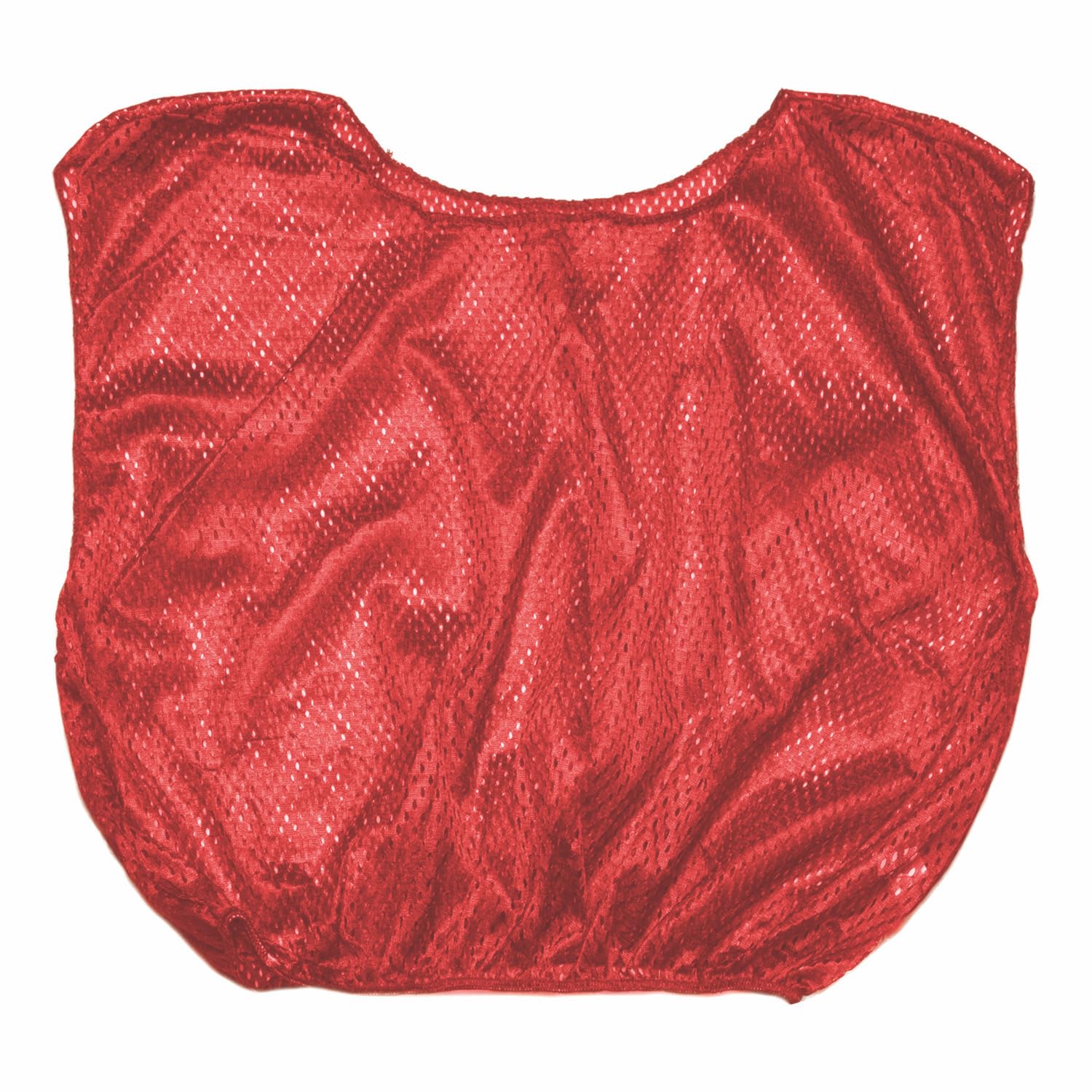 Photo 1 of Champion Sports Adult Mesh Practice Scrimmage Vest, Red (Pack of 12)