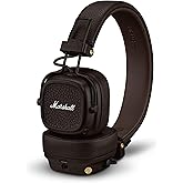 Marshall Major V On-Ear Wireless Bluetooth Headphones - Brown