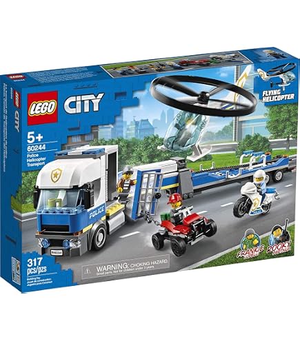 Tachan Set De Helicóptero Y Coche De Policía – Luces Y Sonidos, Escala 1:14, Pull-Back, Regalo Infantil Desde 3 Años (CPA Toy Group 757T00892)