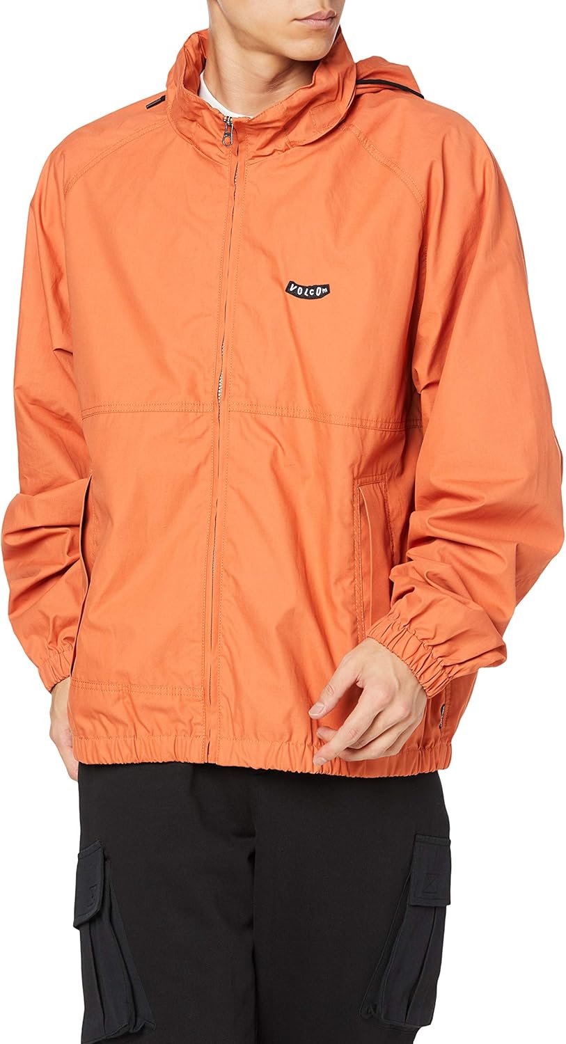 Volcom Men's Wingo Windbreaker Jacket: Clothing