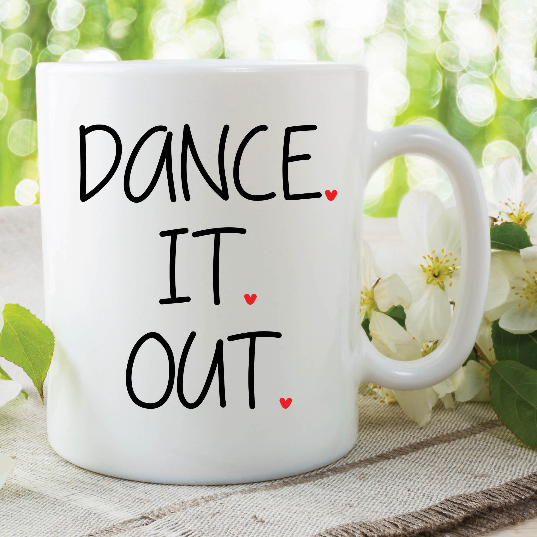 Novelty Mug Dance It Out Grey's Anatomy Meredith Cristina Ceramic TV WSDMUG632