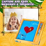 Disney Stitch Gifts Notebook and Pen Set A5 Hardcover Journal with Lock view 6