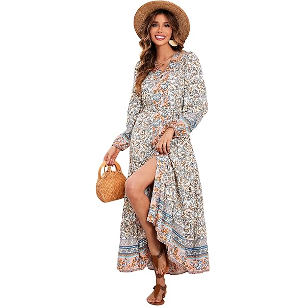 blue dress for baby girl Moonlit Moment Ruffle Trim Lace-Up Back Maxi Dress Blue main image 1