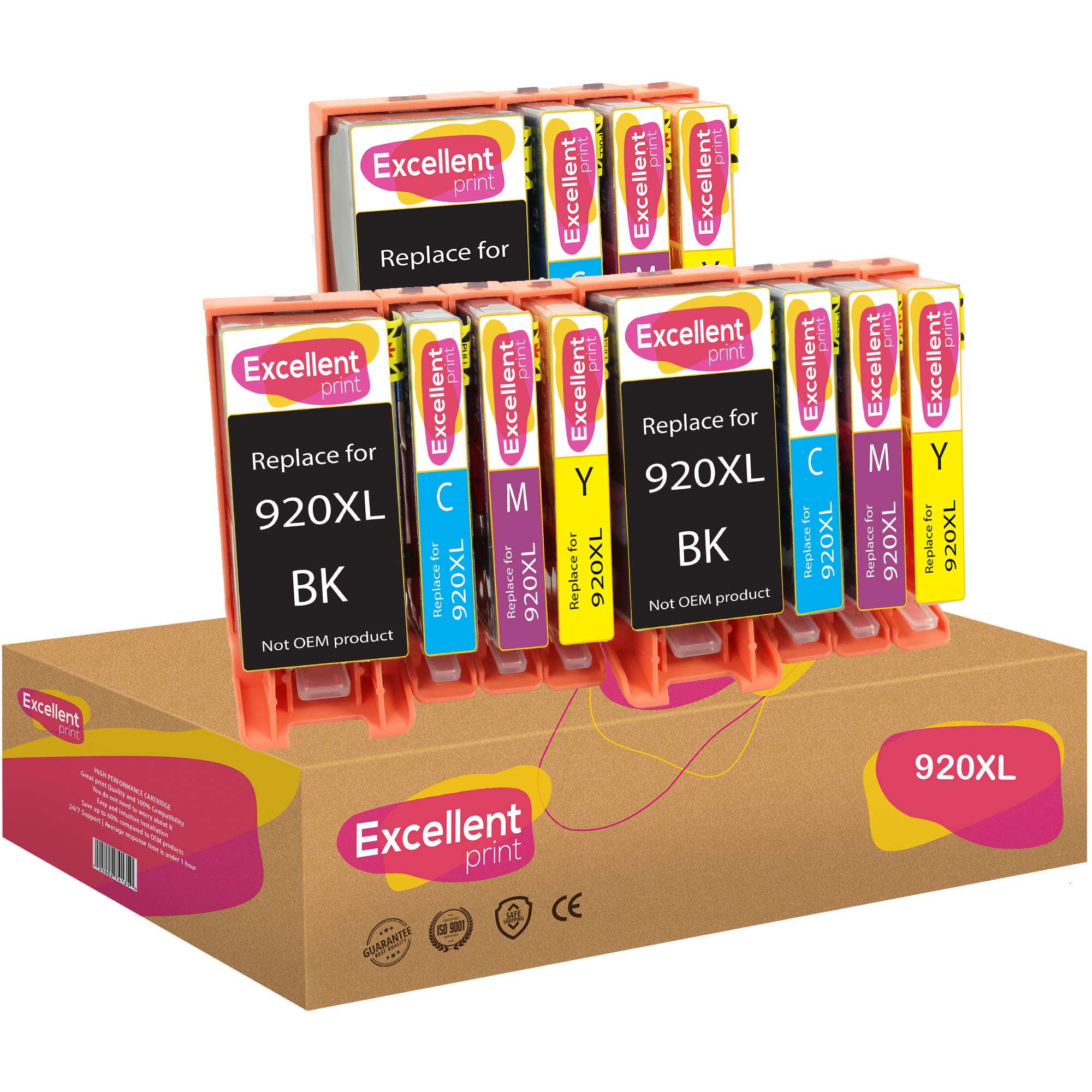 Excellent Print 920XL 920 XL Compatible Ink Cartridges for HP OfficeJet 6500 7500 6000 7000