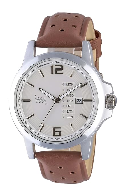 Analog White Dial Mens Watch-LWM102D