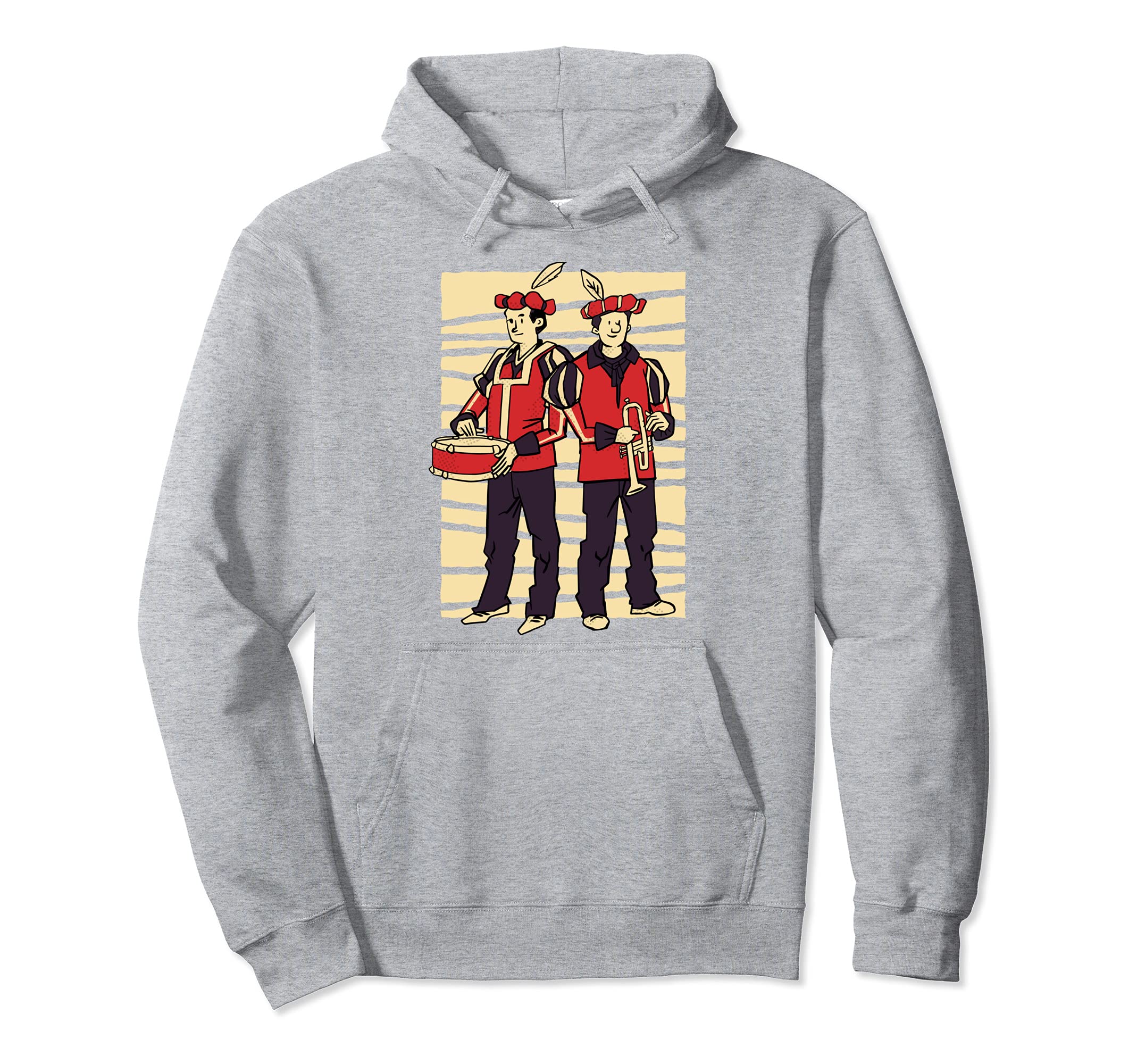 Trumpet And Drum Orchestra Pullover Hoodie