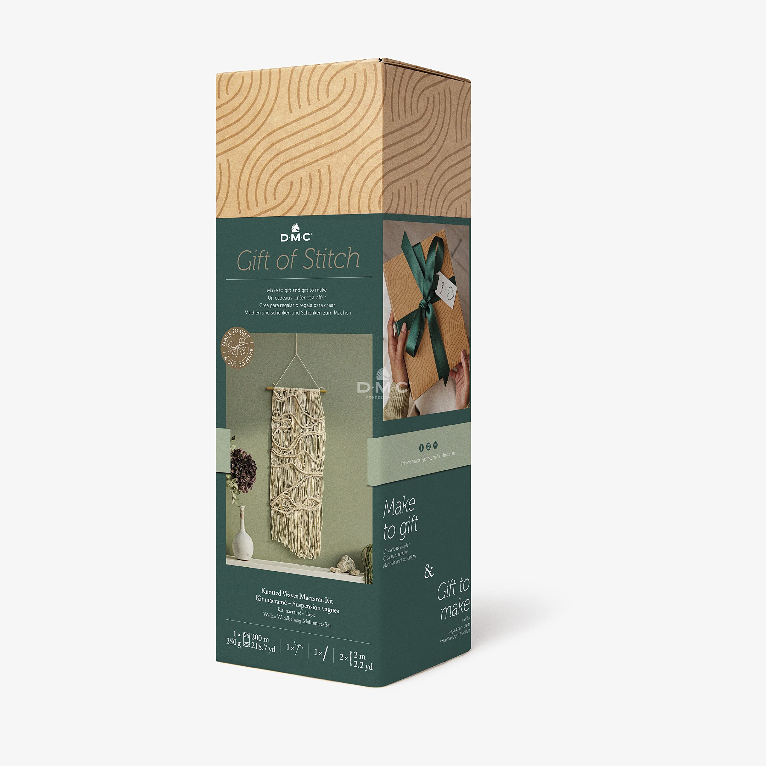 DMC Knotted Waves Macrame Kit