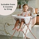 My Babiie MBHC1 Compact Highchair Rose Geometric 6mo-3yr 15kg view 2